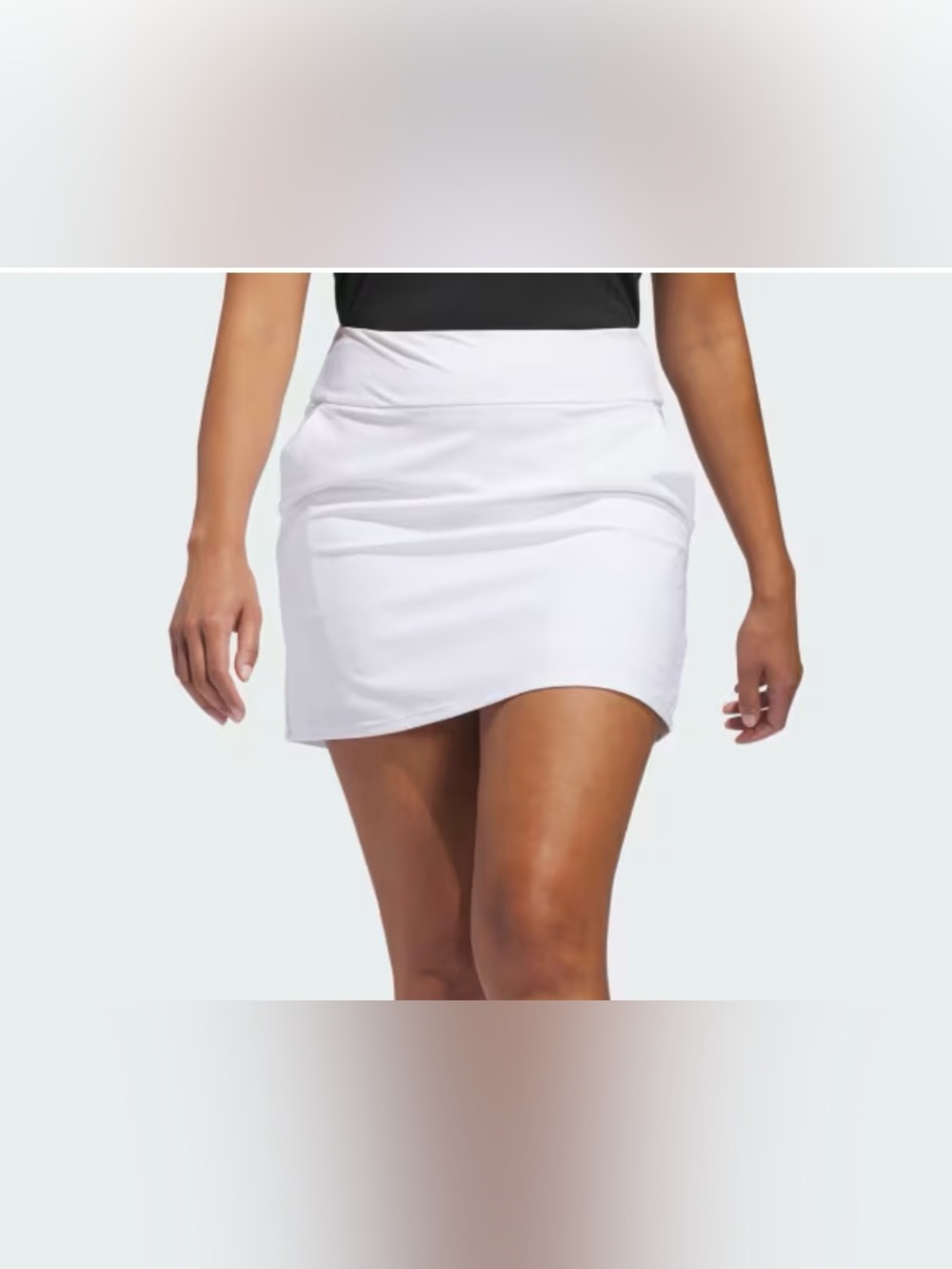 Adidas White Skort Skirt Womens Size Small NWT